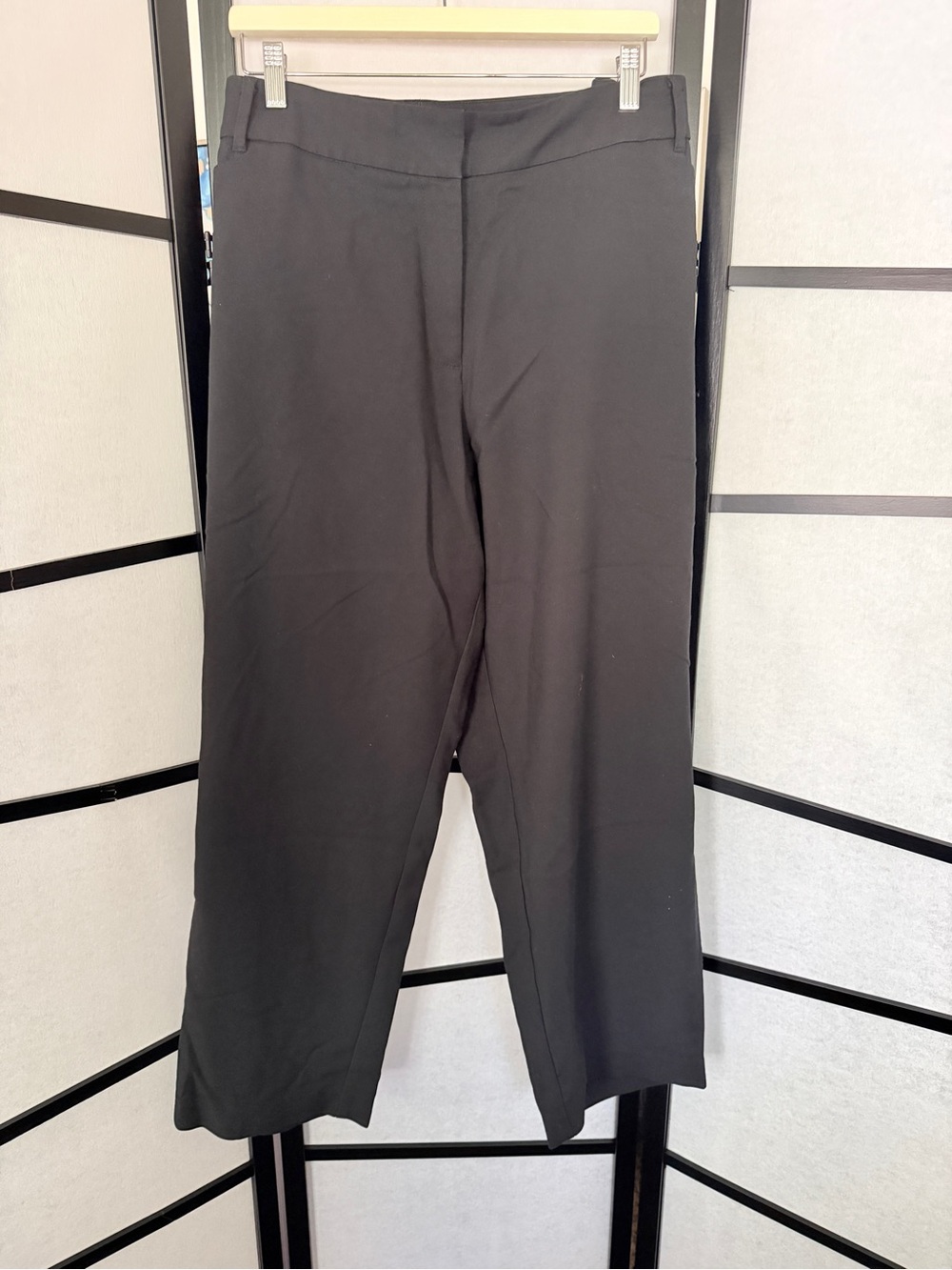 Women’s Black Dress Pants - Classic Straight Fit